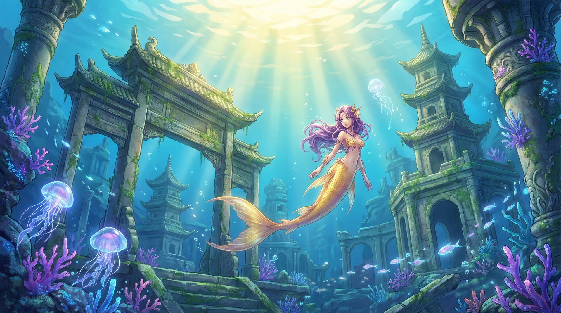 福利导航传媒水下拍摄